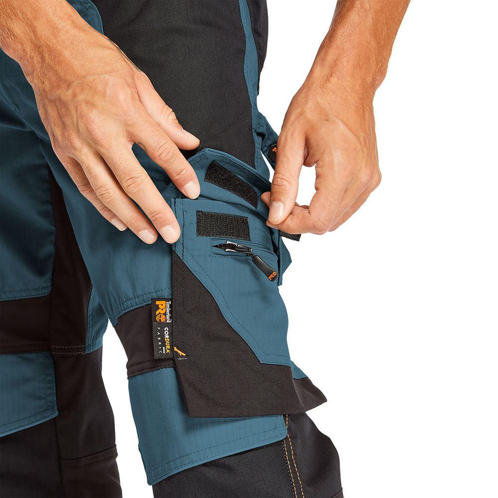 Calça Masculino - Timberland Pro® Interax Work - XWCEH3068 - Azuis/Pretas